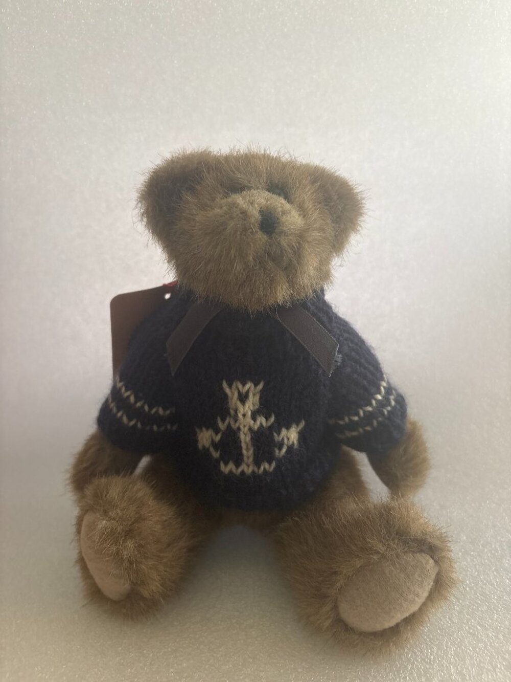 Boyds Bears CHRISTIAN 8" Plush Sailor Sweater Anchor Poseable TAGS!